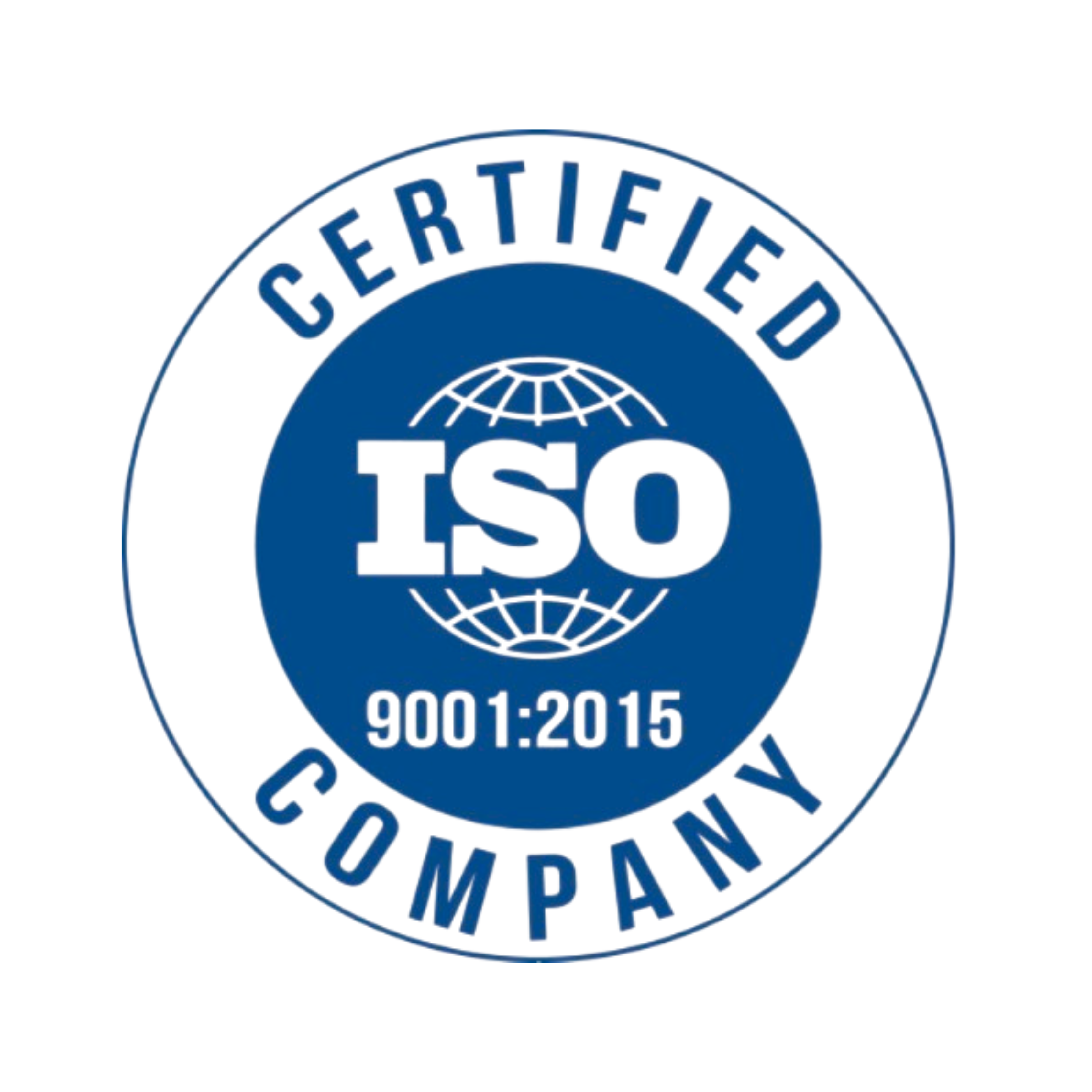 ISO Certification badge
